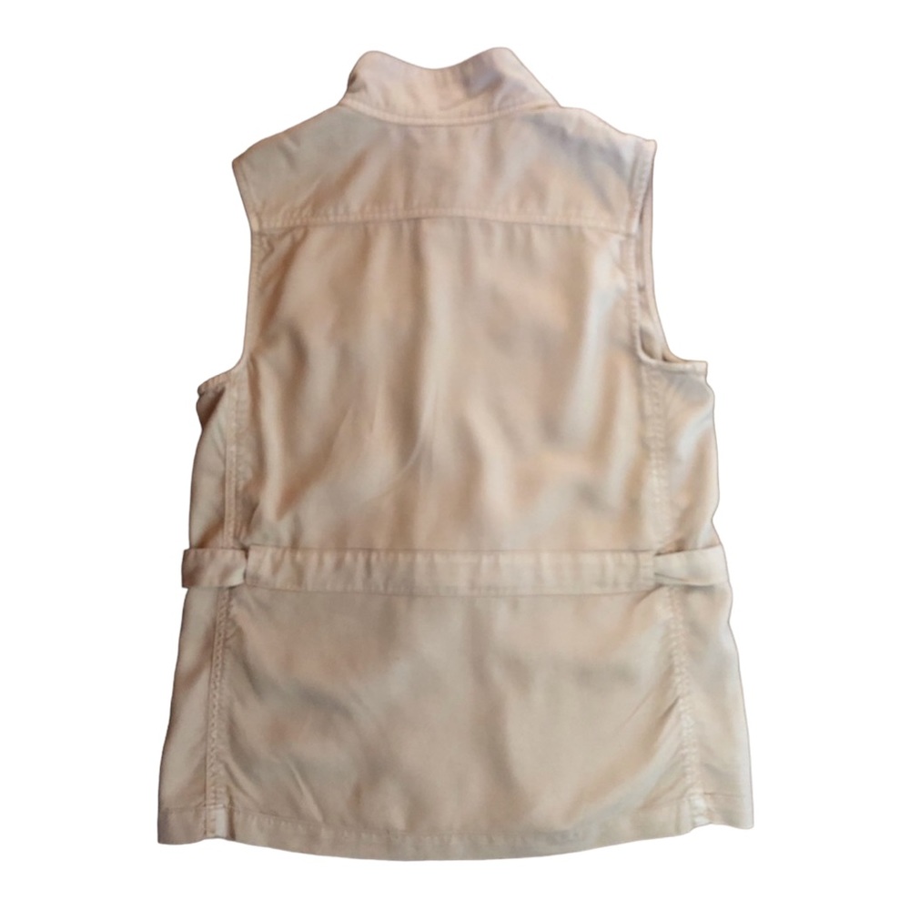 NWT Max Jeans Khaki Sleeveless Utility Jacket/Vest (D) - Picture 2 of 8